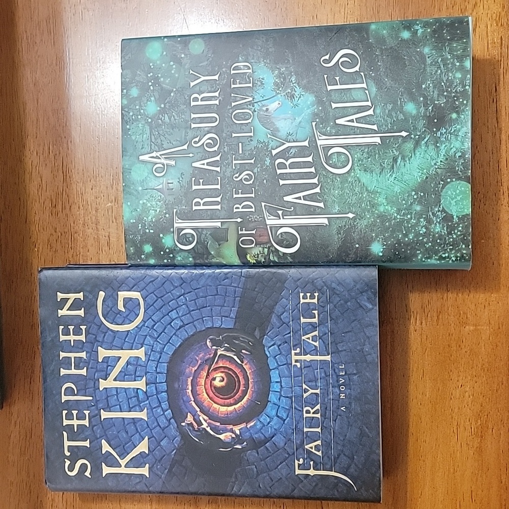 Stephen King Fairy Tale and A Treasury of Best-Loved Fairy Tales Hardcover Books